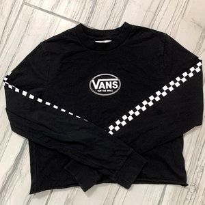 Cropped vans tee!